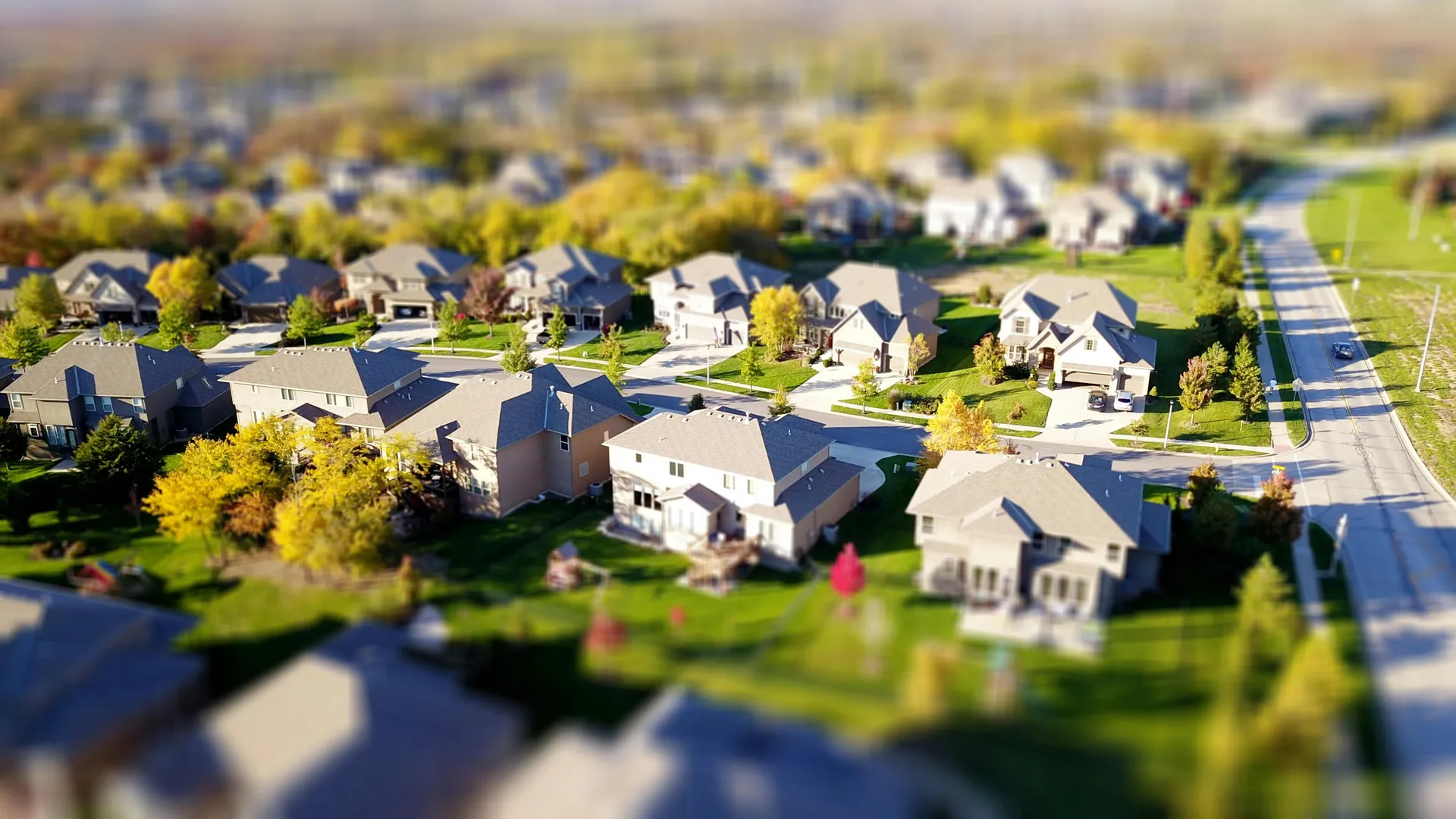 Neighborhood street view